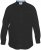 D555 Richard Long Sleeve Oxford Shirt Black - Cămăși - Cămăși Bărbați Mărimi Mari