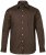 JP1880 Shirt Business Long Sleeve Brown - Cămăși - Cămăși Bărbați Mărimi Mari