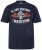 JP1880 T-Shirt Short Sleeve Chest Print Navy - Tricouri - Tricouri Bărbați Mărimi Mari