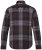 JP1880 Shirt Flannel Long Sleeve Dark Brown - Cămăși - Cămăși Bărbați Mărimi Mari