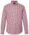 JP1880 Checked Flannel Shirt Long Sleeve Light Red - Cămăși - Cămăși Bărbați Mărimi Mari