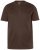 JP1880 Henley Basic T-Shirt with Buttons Brown - Tricouri - Tricouri Bărbați Mărimi Mari