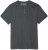 Adamo Silas Regular fit Serafino T-shirt Charcoal - Tricouri - Tricouri Bărbați Mărimi Mari