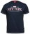 D555 Thornton Embroidery T-shirt Navy - Tricouri - Tricouri Bărbați Mărimi Mari