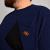 Motley Denim Milan Tricou Bleumarin - Tricouri - Tricouri Bărbați Mărimi Mari