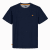 Motley Denim Stockholm T-shirt Navy - Tricouri - Tricouri Bărbați Mărimi Mari
