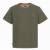 Motley Denim Stockholm T-shirt Dark Khaki - Tricouri - Tricouri Bărbați Mărimi Mari