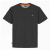 Motley Denim Stockholm T-shirt Charcoal - Tricouri - Tricouri Bărbați Mărimi Mari