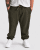 Motley Denim Berlin Sweatpants Dark Khaki - Pantaloni trening - Pantaloni Trening Bărbați Mărimi Mari