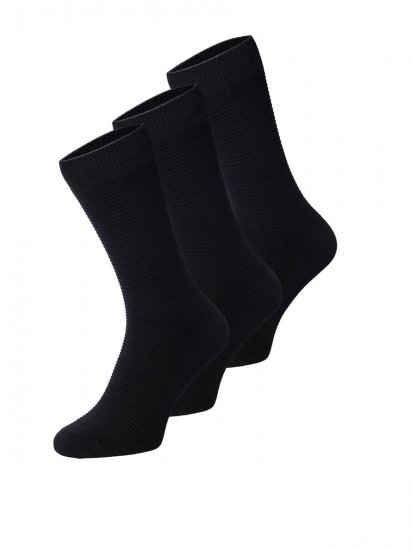 Jack & Jones Fipo Șosete Neagră 3-pack - Lenjerie intimă & costum baie - Lenjerie Intimă Bărbați Mărimi Mari
