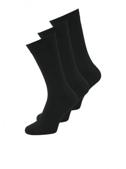 Jack & Jones Rafael Șosete Neagră 3-pack - Lenjerie intimă & costum baie - Lenjerie Intimă Bărbați Mărimi Mari