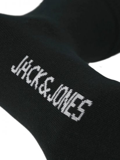 Jack & Jones Rafael Șosete Neagră 3-pack - Lenjerie intimă & costum baie - Lenjerie Intimă Bărbați Mărimi Mari