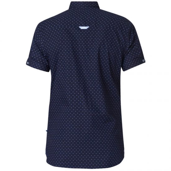 D555 Kurt Printed Short Sleeve Shirt - Cămăși - Cămăși Bărbați Mărimi Mari