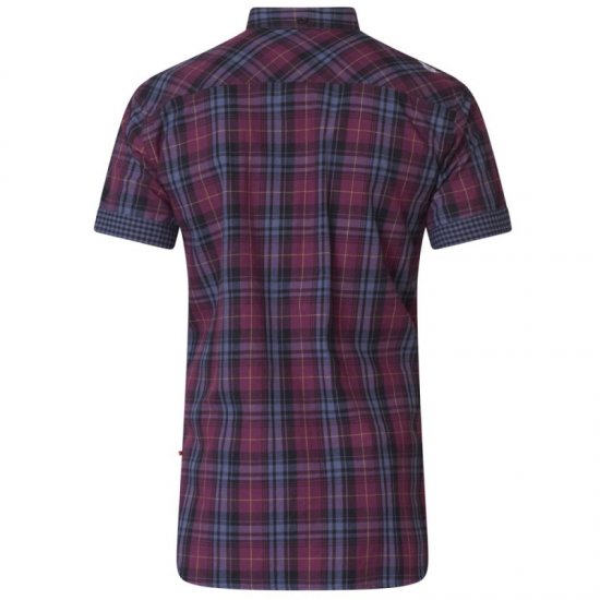 D555 Herbie Short Sleeve Shirt - Cămăși - Cămăși Bărbați Mărimi Mari