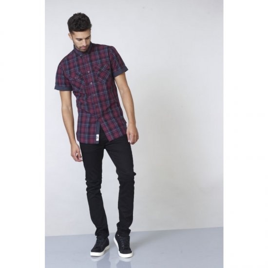 D555 Herbie Short Sleeve Shirt - Cămăși - Cămăși Bărbați Mărimi Mari