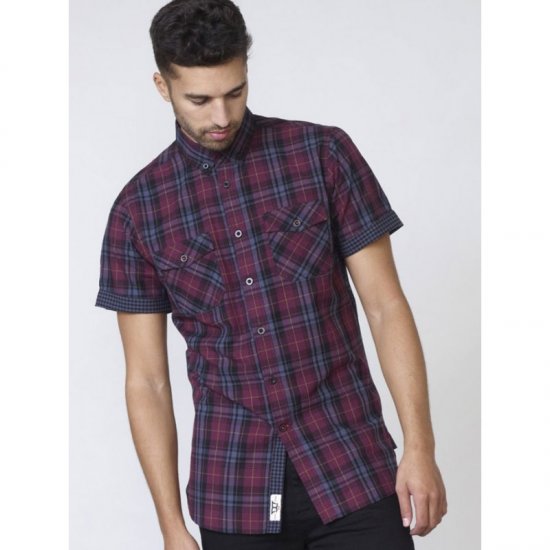 D555 Herbie Short Sleeve Shirt - Cămăși - Cămăși Bărbați Mărimi Mari
