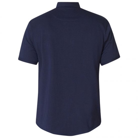 D555 Beaver Couture Jersey Shirt Navy - Cămăși - Cămăși Bărbați Mărimi Mari
