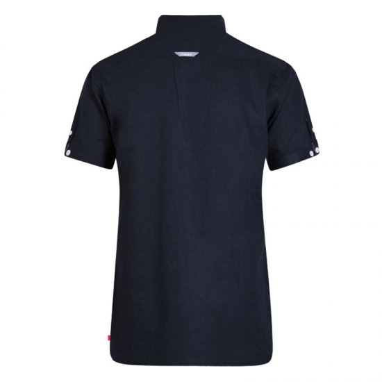 D555 Brixton Shirt Navy - Cămăși - Cămăși Bărbați Mărimi Mari