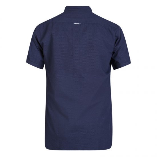 D555 Wesson Shirt Navy - Cămăși - Cămăși Bărbați Mărimi Mari