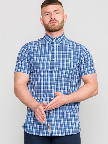 D555 CANFORD Shirt With Pocket - Cămăși - Cămăși Bărbați Mărimi Mari