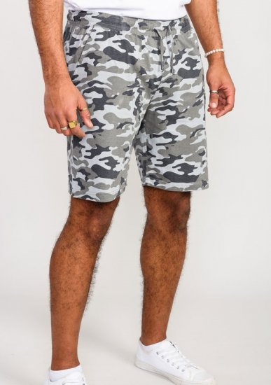 D555 Carlton Elasticated Waist Jersey Camo Shorts - Pantaloni trening - Pantaloni Trening Bărbați Mărimi Mari