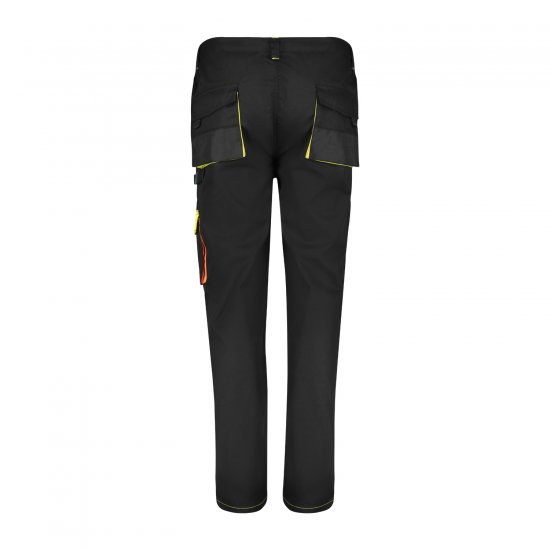 Adamo 109110 Pantaloni De Lucru Negri - Haine de lucru - Haine de lucru Bărbați Mărimi Mari