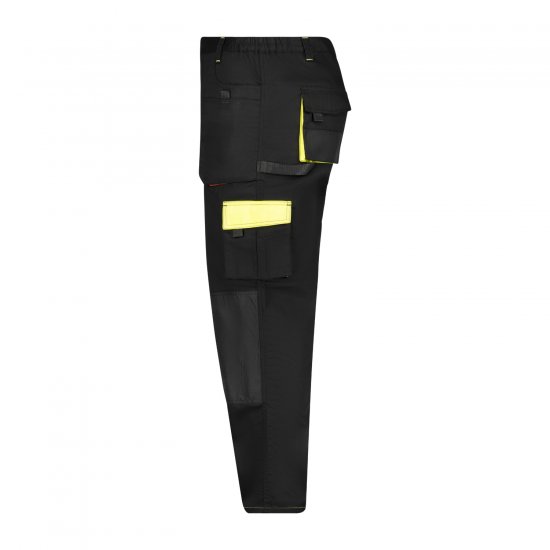 Adamo 109110 Pantaloni De Lucru Negri - Haine de lucru - Haine de lucru Bărbați Mărimi Mari
