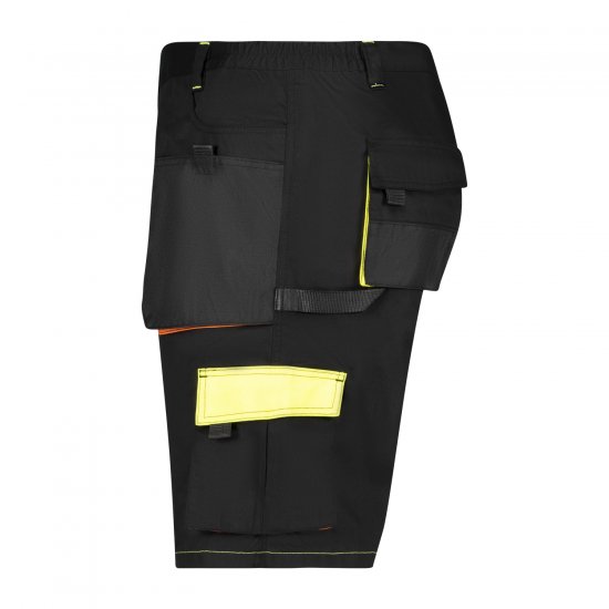 Adamo 109120 Pantaloni Scurți De Lucru Negri - Haine de lucru - Haine de lucru Bărbați Mărimi Mari