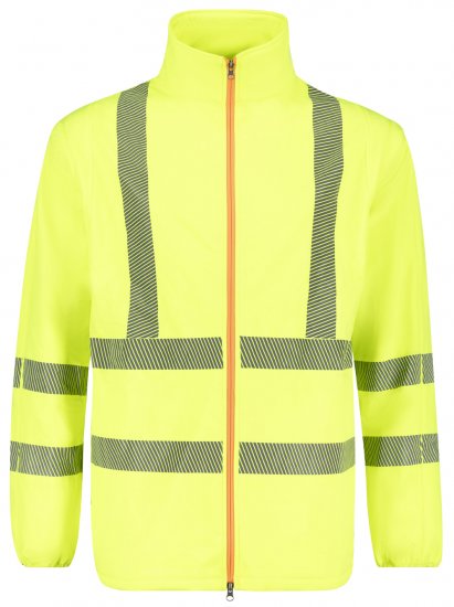 Adamo 109131 Geacă Softshell De Înaltă Vizibilitate Galbenă - Haine de lucru - Haine de lucru Bărbați Mărimi Mari
