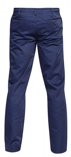 D555 Basilio Pants with elasticated waist Navy - Blugi & pantaloni - Blugi & Pantaloni Bărbați Mărimi Mari