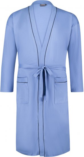 Adamo Boris House Coat Light Blue - Lenjerie intimă & costum baie - Lenjerie Intimă Bărbați Mărimi Mari