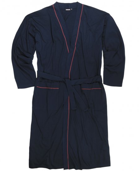 Adamo Boris House Coat Navy - Lenjerie intimă & costum baie - Lenjerie Intimă Bărbați Mărimi Mari