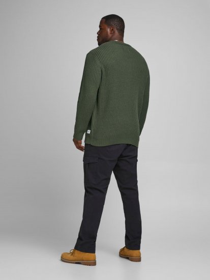 Jack & Jones JCOBRANDON Knit Forest - Pulovere & hanorace - Pulovere & Hanorace Bărbați Mărimi Mari