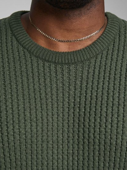 Jack & Jones JCOBRANDON Knit Forest - Pulovere & hanorace - Pulovere & Hanorace Bărbați Mărimi Mari