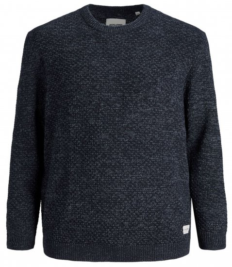 Jack & Jones JCOBRANDON Knit Navy Blazer - Pulovere & hanorace - Pulovere & Hanorace Bărbați Mărimi Mari