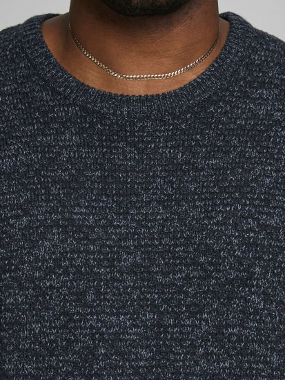 Jack & Jones JCOBRANDON Knit Navy Blazer - Pulovere & hanorace - Pulovere & Hanorace Bărbați Mărimi Mari