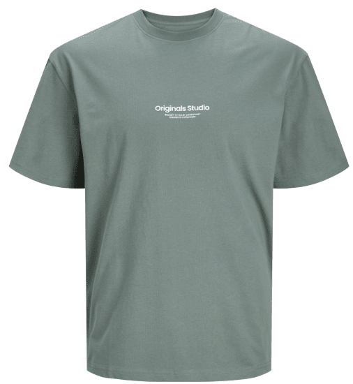 Jack & Jones JORVESTERBRO T-Shirt Laurel Wreath - Tricouri - Tricouri Bărbați Mărimi Mari