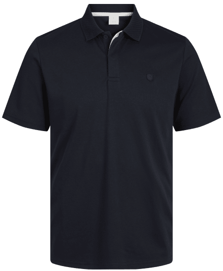 Jack & Jones Rodney Polo Shirt Night Sky - Tricouri polo - Tricouri Polo Bărbați Mărimi Mari
