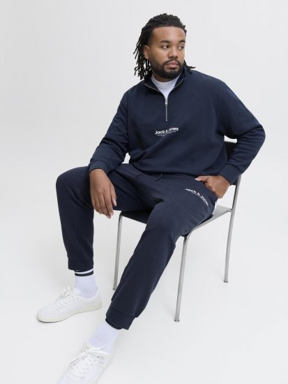 Jack & Jones Vesterbro trening bleumarin - Pulovere & hanorace - Pulovere & Hanorace Bărbați Mărimi Mari