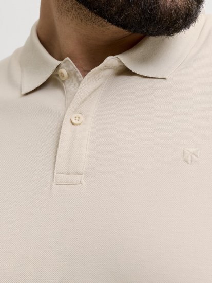 Jack & Jones Weston Tricou Polo Bej Deschis - Tricouri polo - Tricouri Polo Bărbați Mărimi Mari