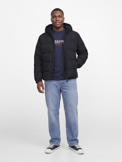 Jack & Jones Sage Geacă puffer Negru - Geci - Geci Bărbați Mărimi Mari