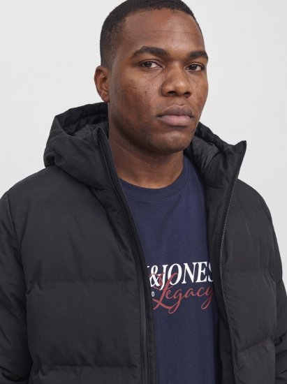 Jack & Jones Sage Geacă puffer Negru - Geci - Geci Bărbați Mărimi Mari