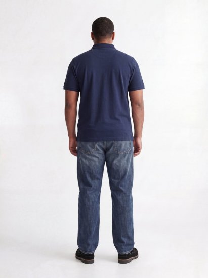 Jack & Jones Rush tricou polo set de 2 negru/bleumarin - Tricouri polo - Tricouri Polo Bărbați Mărimi Mari