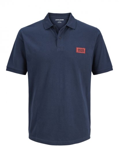 Jack & Jones Rush tricou polo set de 2 negru/bleumarin - Tricouri polo - Tricouri Polo Bărbați Mărimi Mari