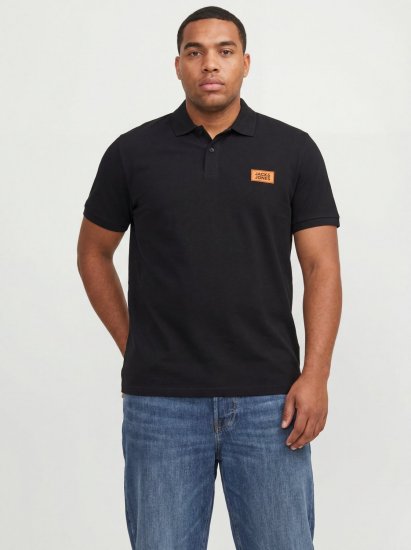 Jack & Jones Rush tricou polo set de 2 negru/bleumarin - Tricouri polo - Tricouri Polo Bărbați Mărimi Mari