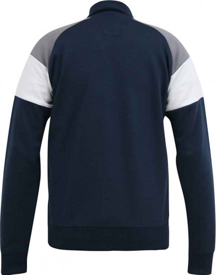 D555 JEFFREY Couture Zip Through Sweatshirt Navy - Pulovere & hanorace - Pulovere & Hanorace Bărbați Mărimi Mari