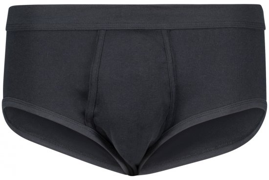Adamo Royal Ribbed Briefs Black - Lenjerie intimă & costum baie - Lenjerie Intimă Bărbați Mărimi Mari