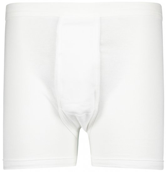 Adamo Royal Fine Ribbed Boxer shorts White - Lenjerie intimă & costum baie - Lenjerie Intimă Bărbați Mărimi Mari