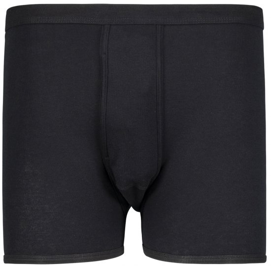 Adamo Royal Ribbed Boxer shorts Black - Lenjerie intimă & costum baie - Lenjerie Intimă Bărbați Mărimi Mari