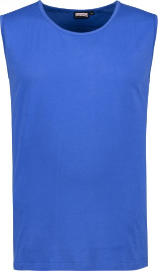 Adamo Rod Comfort Fit Tank Top Royal Blue - Tricouri - Tricouri Bărbați Mărimi Mari